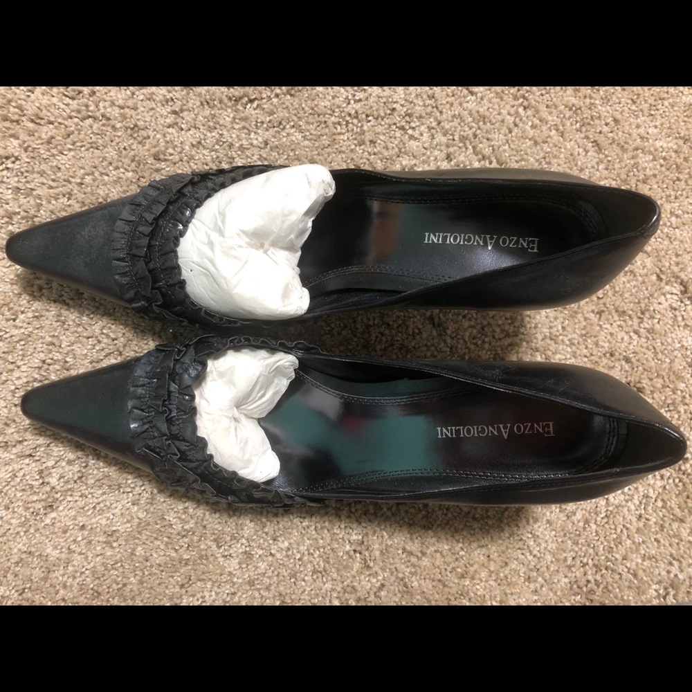 New Enzo Angiolini Pointed Toe Heels